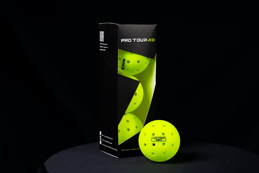 Quả Bóng Pickleball SpinX Pro Tour 48H Chính Hãng - 48 Lỗ - Bền - Đường Bay Ổn Định - Kiểm Soát - Cảm Giác Đánh Chắc Tay
